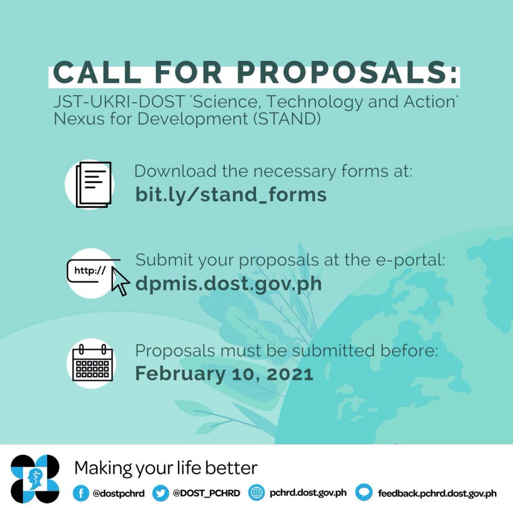 Call for Proposals JSTUKRIDOST ‘Science, Technology and Action